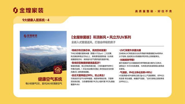 康人居系统赋能高品质住宅新时代EVO视讯平台金煌家装九大健(图8)
